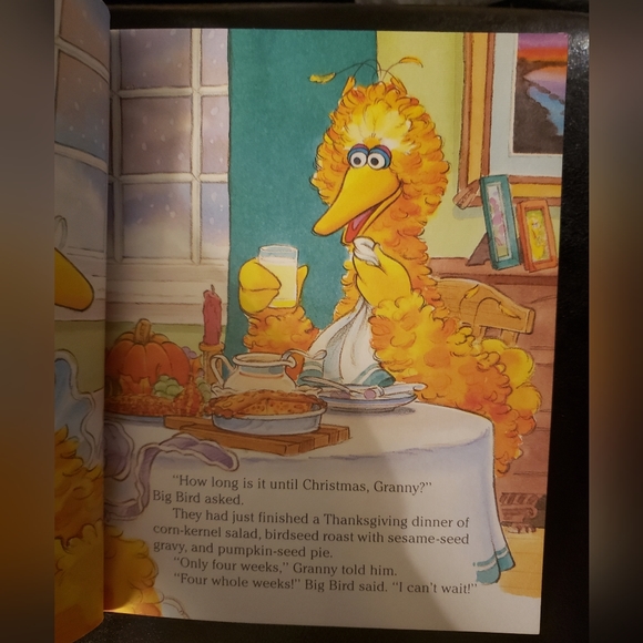 Little Golden Book: I Can't Wait Until Christmas w/ Big Bird from Sesame Street - Picture 4 of 7